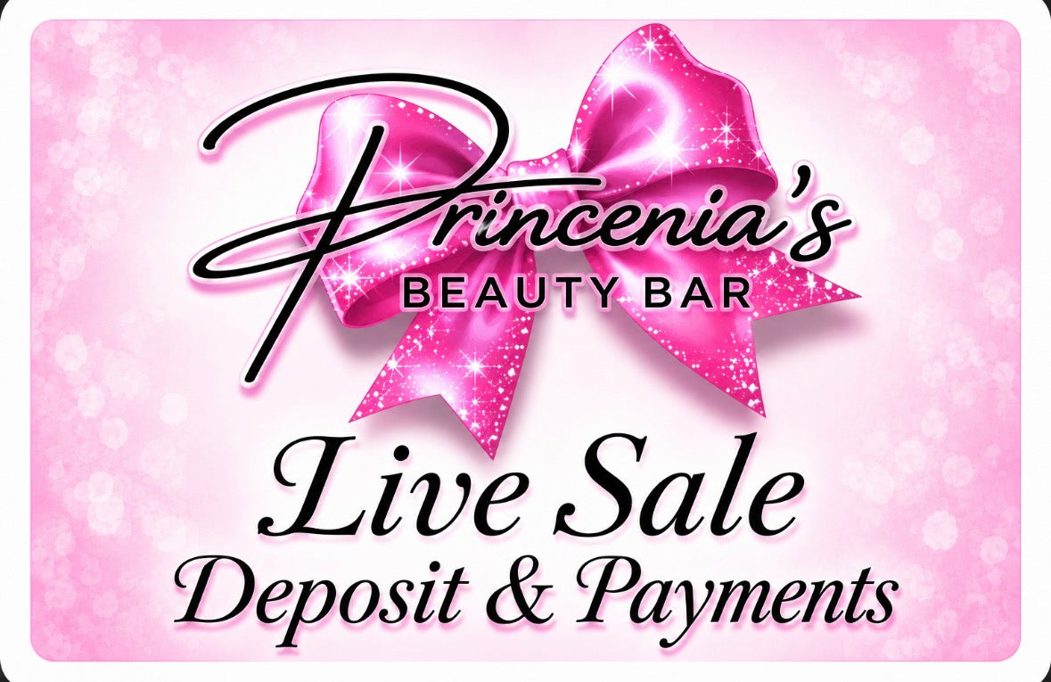 Live Sale Deposits & LiveSale  Payment via After Pay