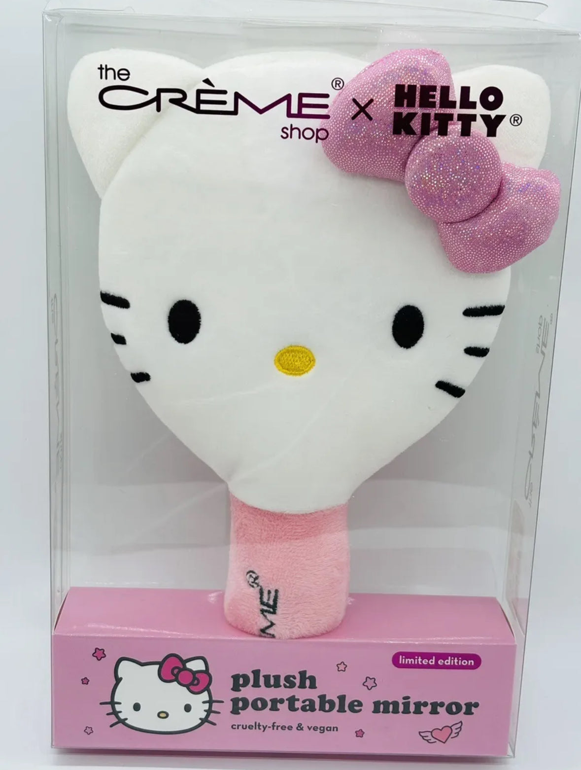 The Crème Shop x Hello Kitty - Plush Portable Mirror  Limited Edition