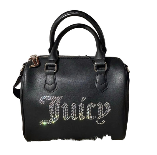 Juicy Couture Obsession Satchel / Crossbody - Liquorice Black
