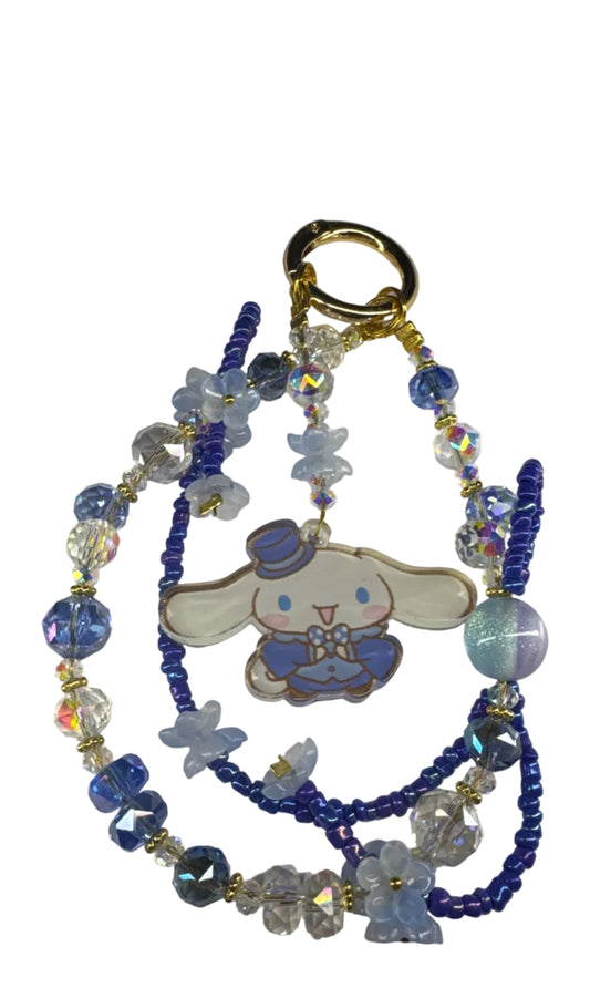 Blue Dream Bunny Phone Wristlet & Bag Charm