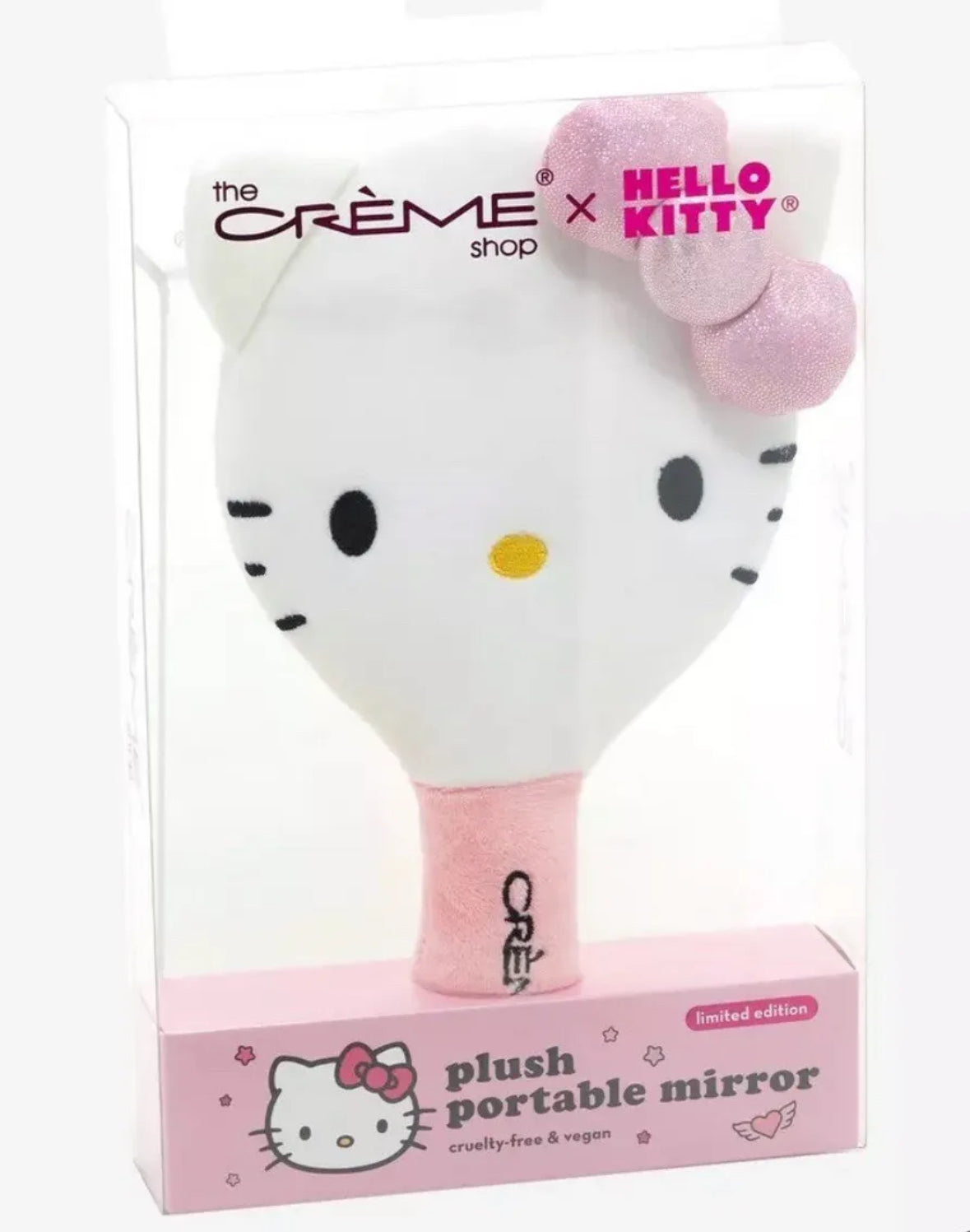 The Crème Shop x Hello Kitty - Plush Portable Mirror  Limited Edition