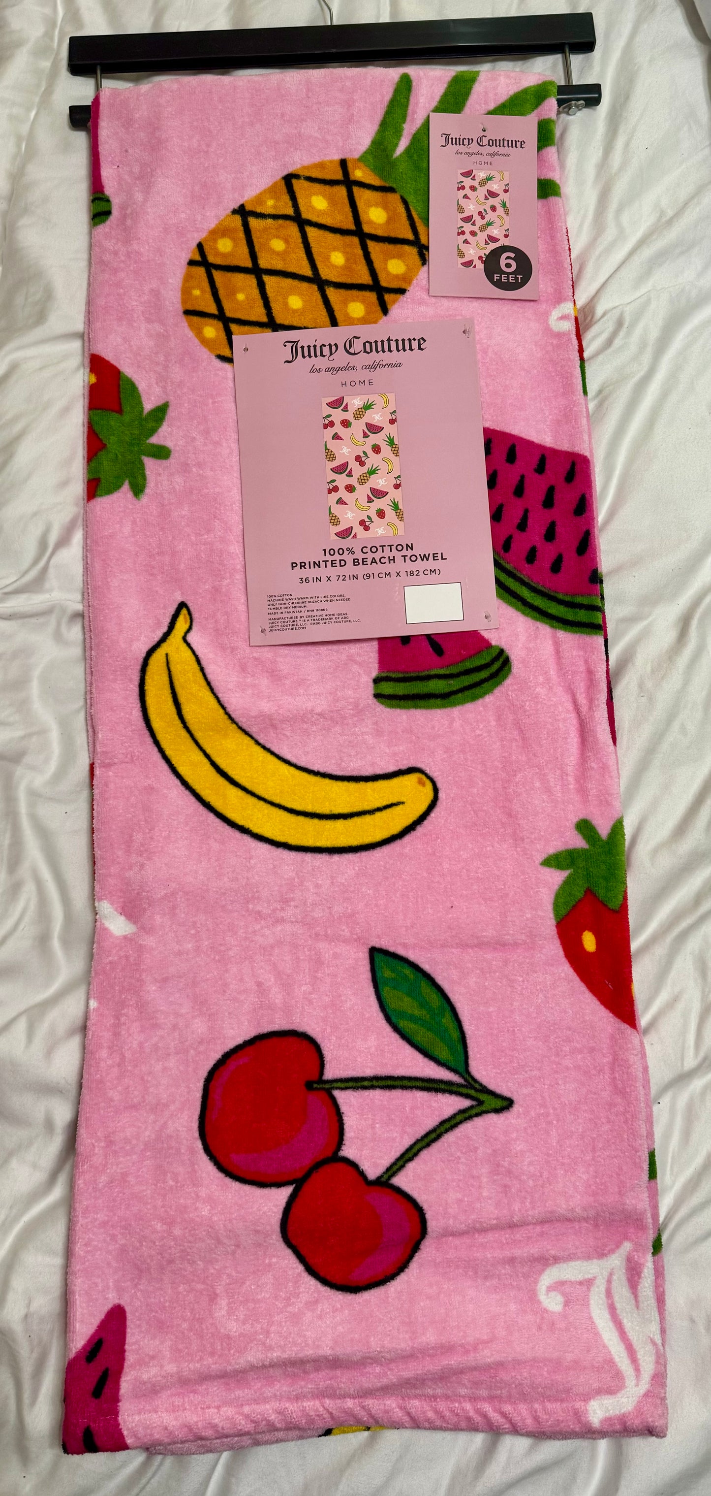 Juicy Couture Beach Towel