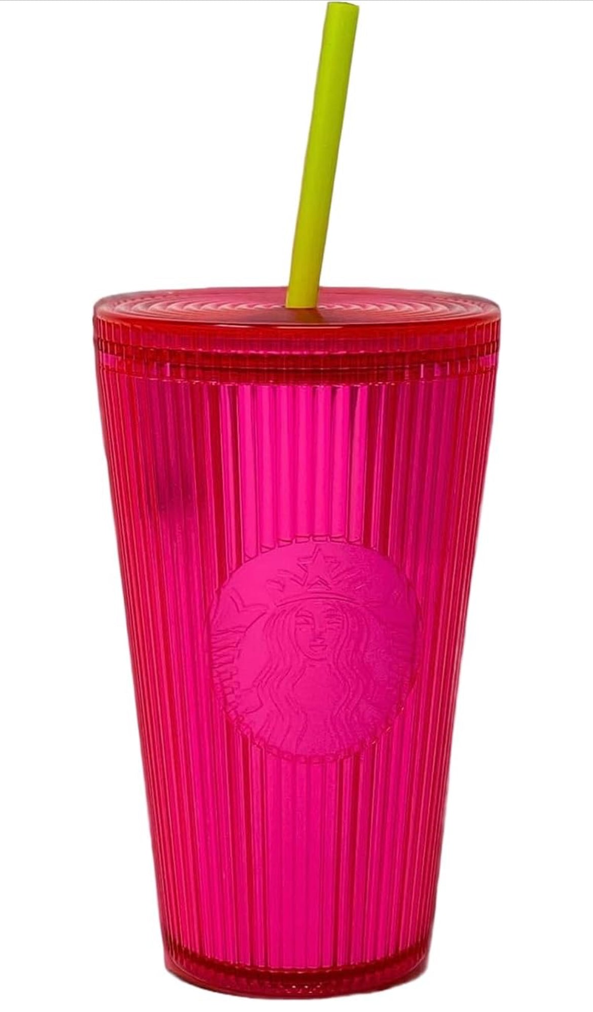 Starbucks Iridescent Magenta Bling Cold Cup (16 oz)