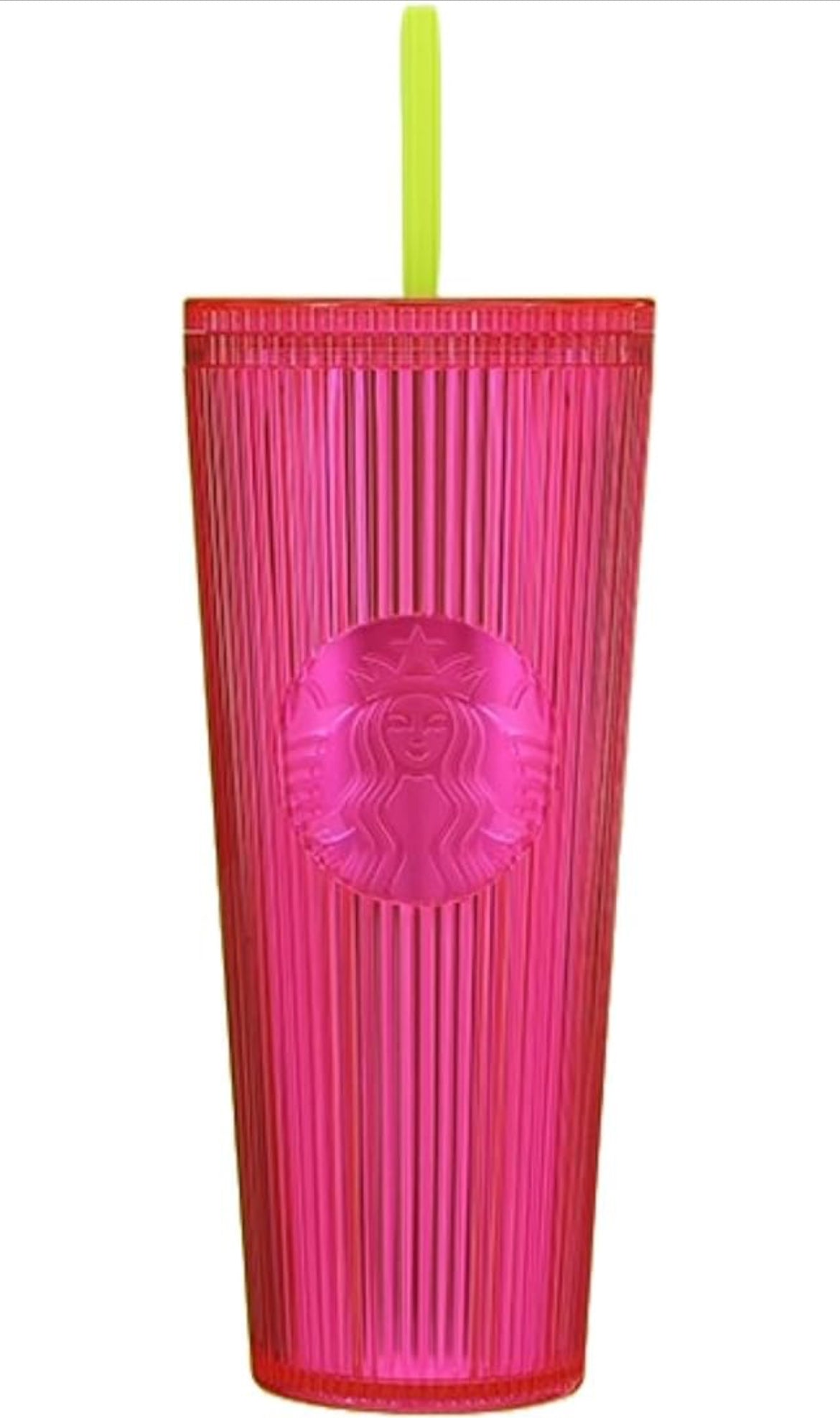 Starbucks Iridescent Magenta Bling Cold Cup (24 oz)