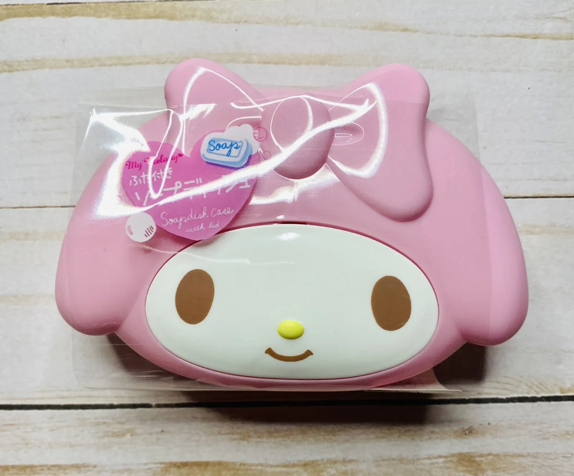 Daiso Sanrio My Melody Soap Dish Case w/Lid