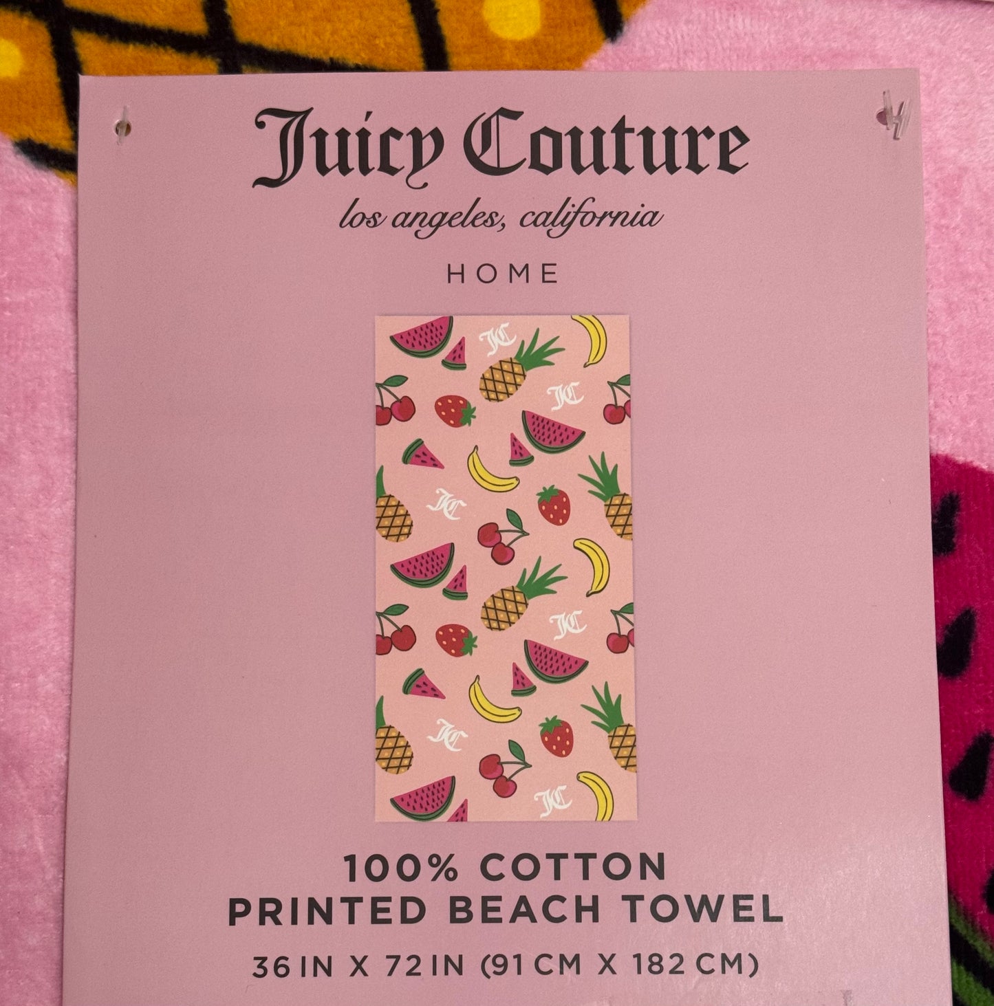 Juicy Couture Beach Towel