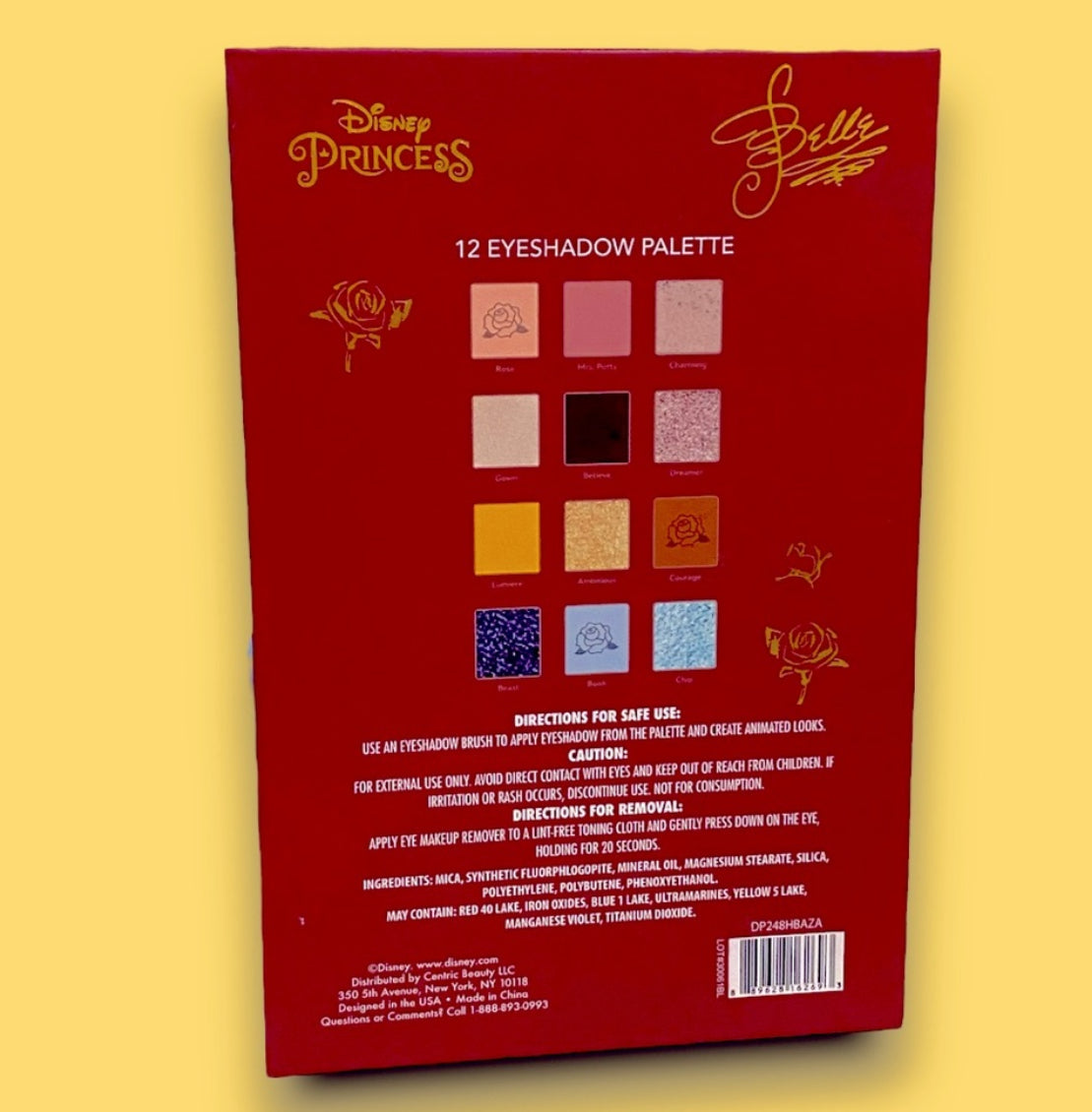 Disney Princess Belle Storybook Eyeshadow Palette