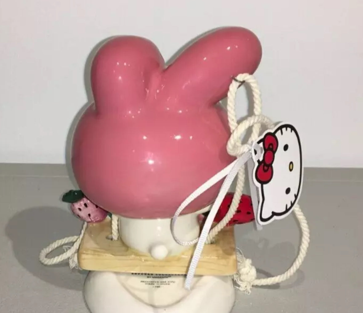 BLUE SKY SANRIO HELLO KITTY "MY MELODY" SWINGER FIGURINE 2024