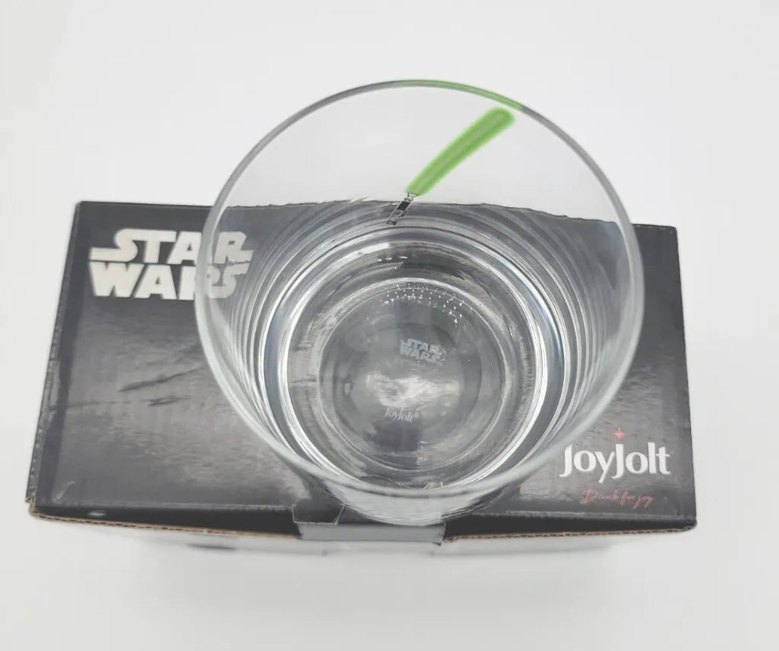 Set 2 10oz  LUKE SKYWALKER "I Am a Jedi Like My Father Before Me" Glasses