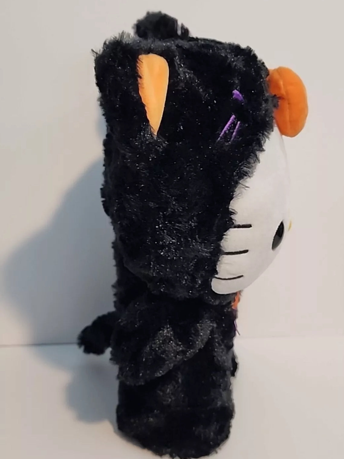 Hello Kitty  Side Stepper Sanrio 2024 Plush Black Cat Halloween