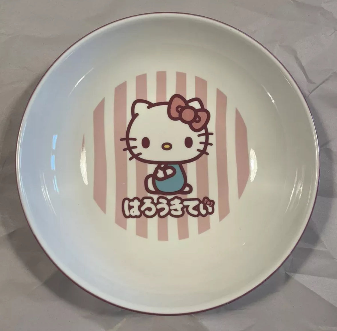 Hello Kitty  Ceramic Bowl 9in Sanrio