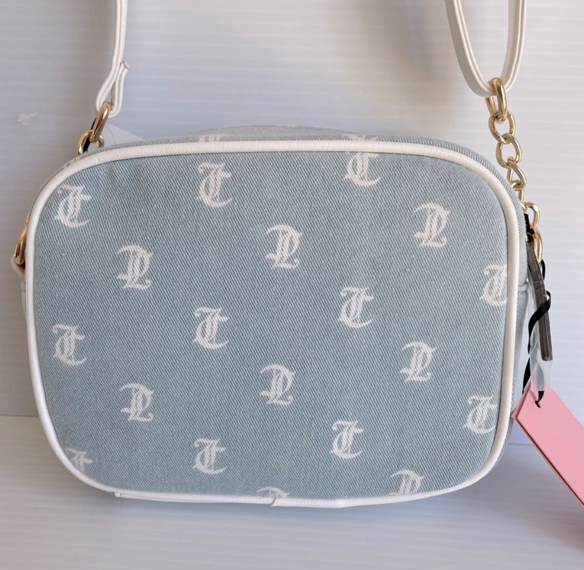 Juicy Couture Denim Camera Crossbody