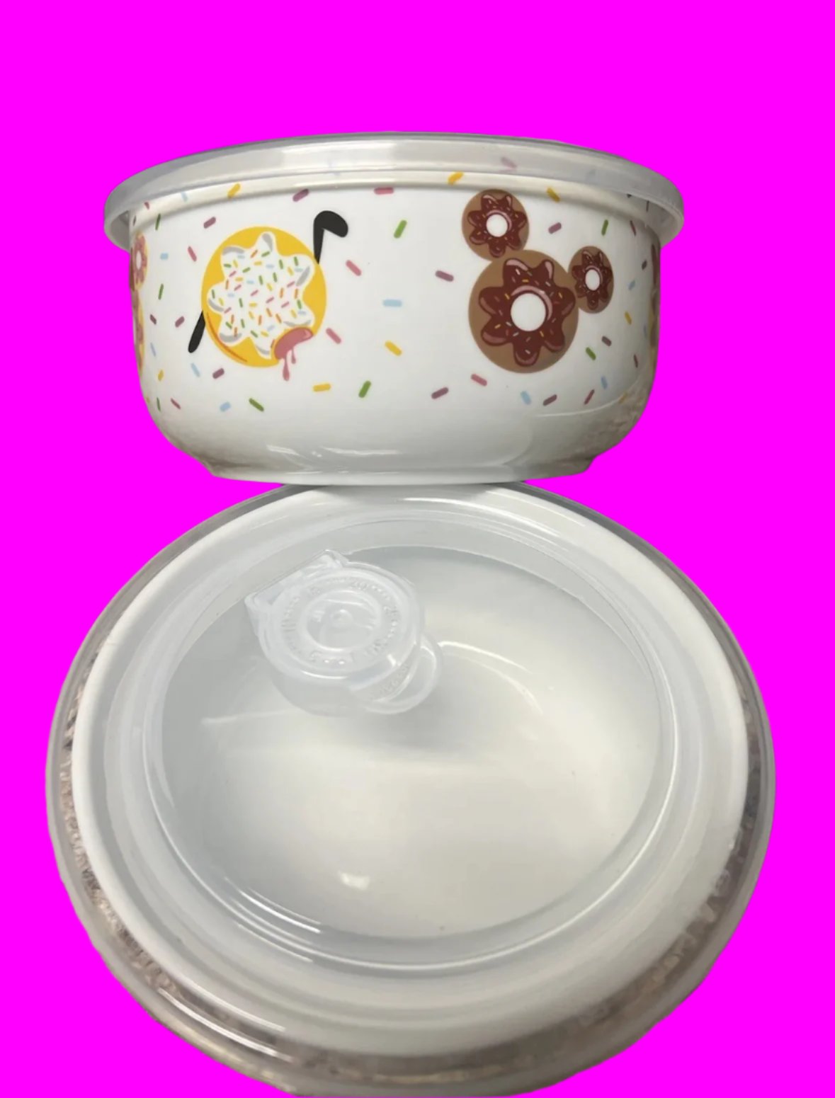 Disney’s Mickey and friends desserts ceramic bowls with lids Set