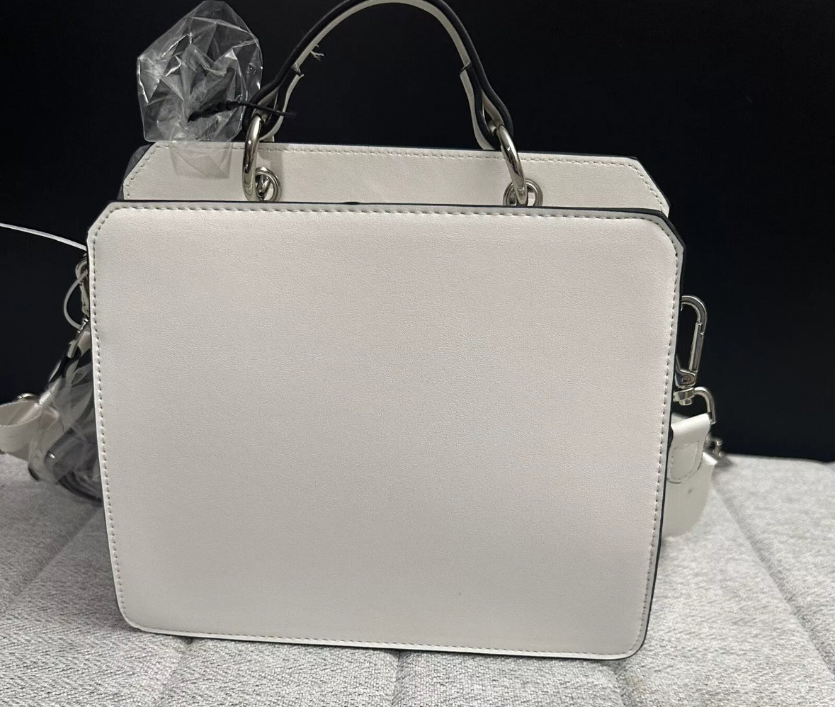 Steve 2024 Madden Bevelyn White Crossbody Purse