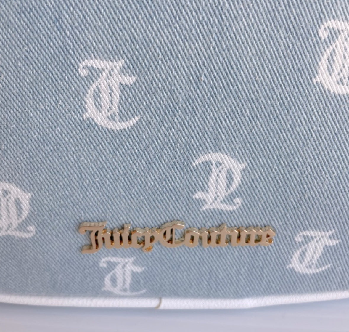 Juicy Couture Denim Camera Crossbody