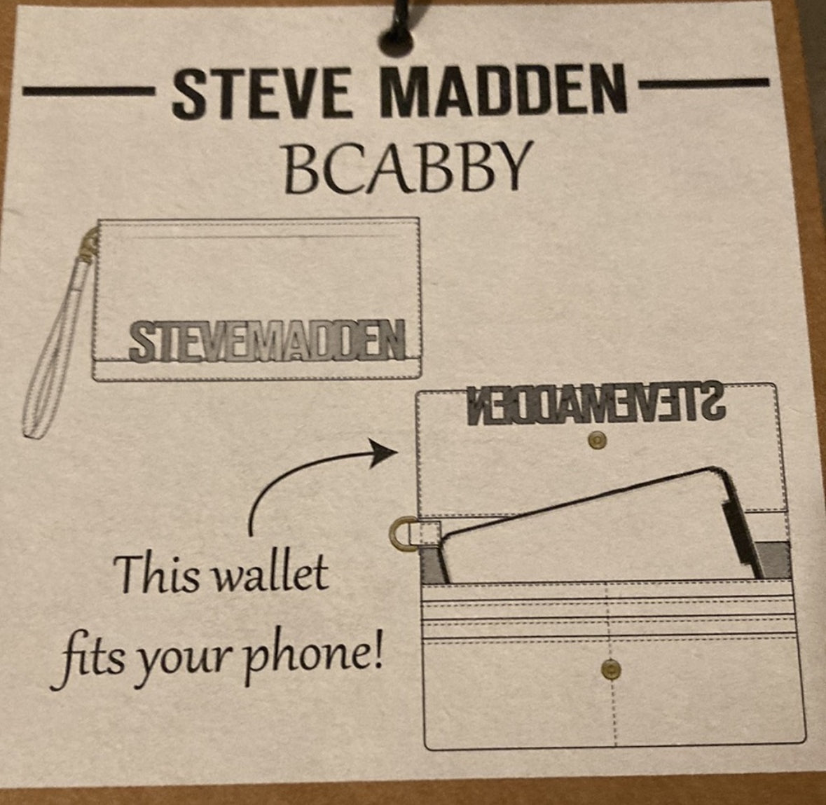 Steve Madden BCabbyy Wristlet