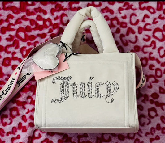 Juicy Couture Velour Big Spender Mini Tote Angel