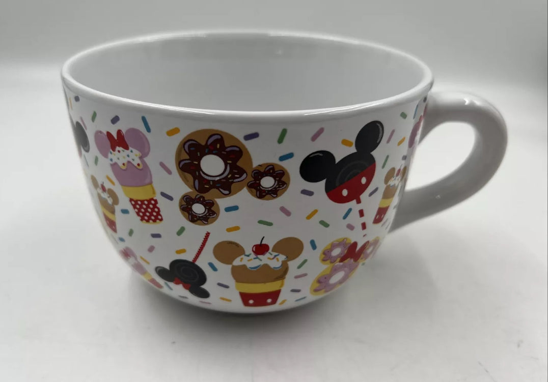 Disney Parks Mickey Mouse Sweet Treats Soup Mug Desserts