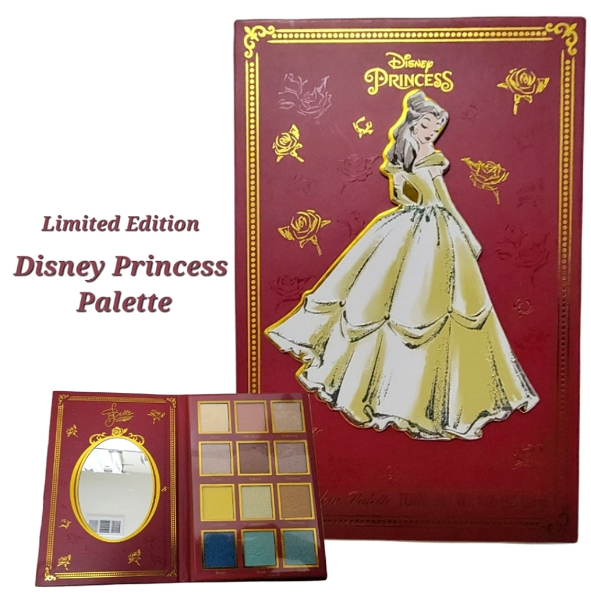 Disney Princess Belle Storybook Eyeshadow Palette