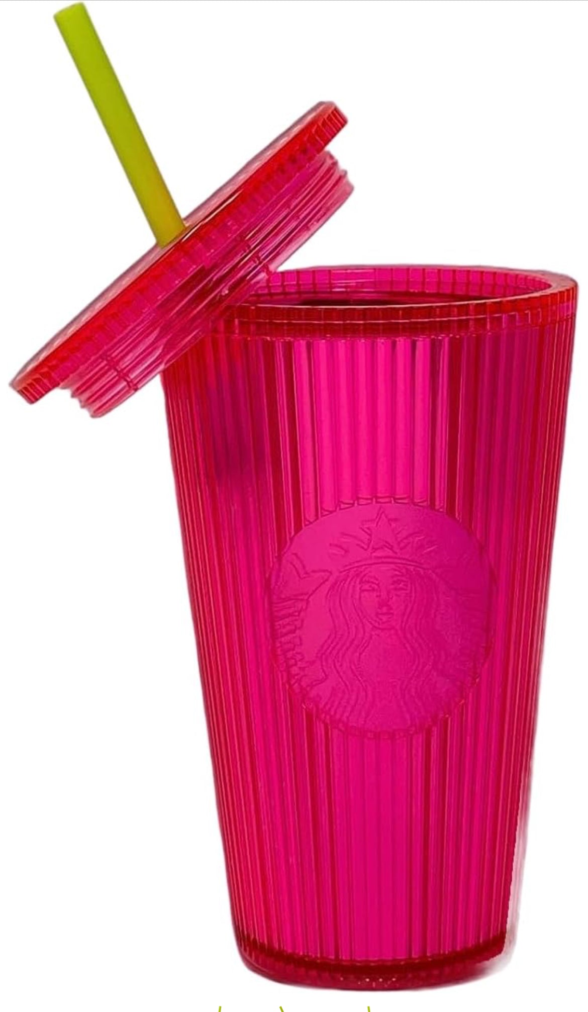 Starbucks Iridescent Magenta Bling Cold Cup (16 oz)