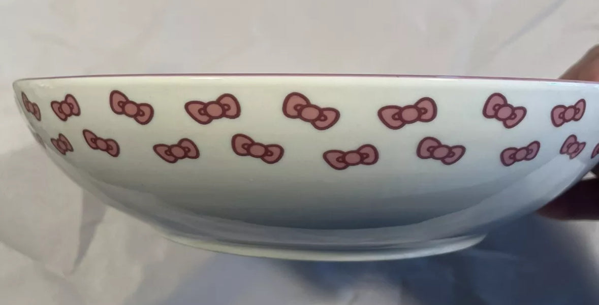 Hello Kitty  Ceramic Bowl 9in Sanrio