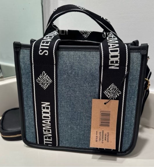 Steve Madden Denim Satchel