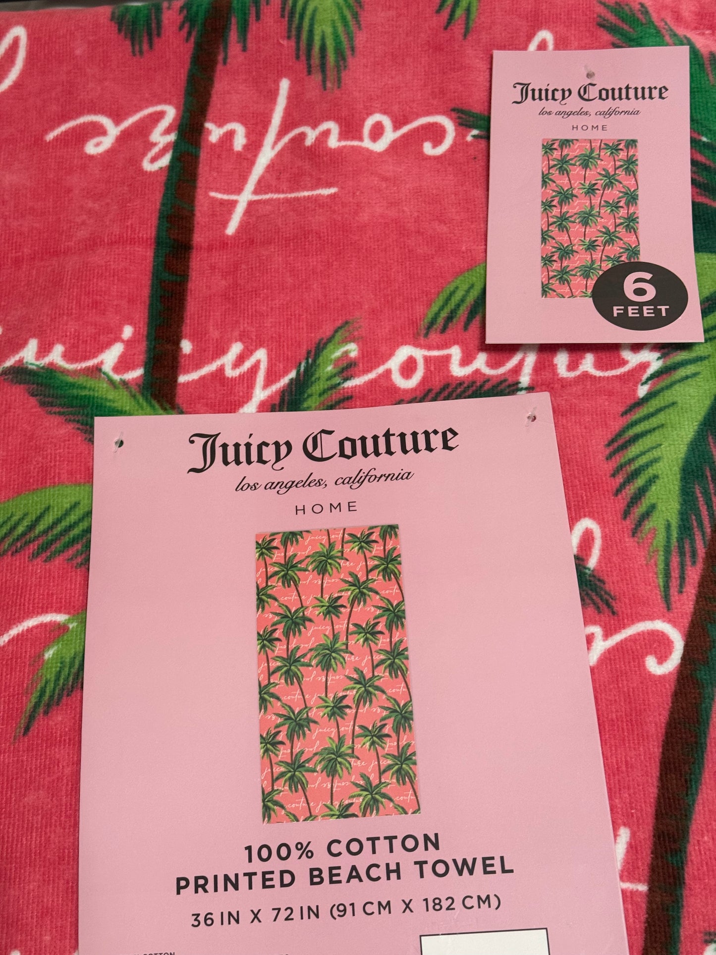 Juicy Couture Beach Towel