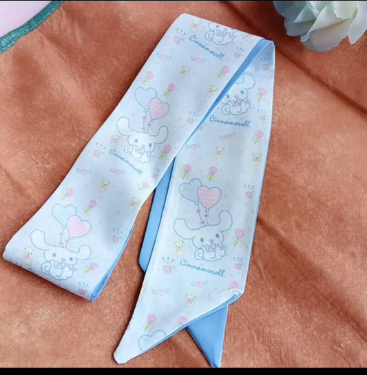 Light Blue Cinnamoroll Headband Scarf