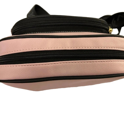 Luv Betsy by Betsey Johnson Blush and Black Quilted Crossbody